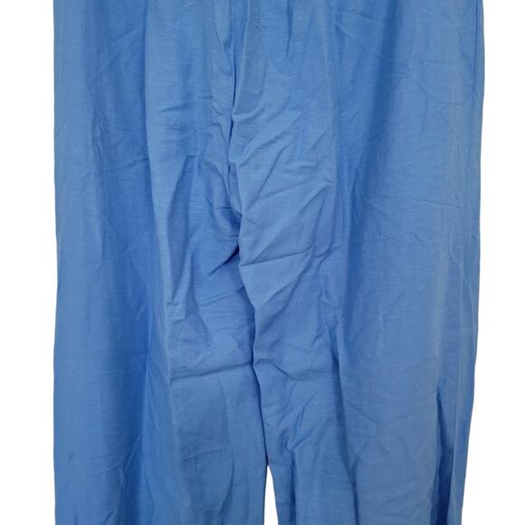 Steve Madden Trouser Pants Size Small S Wide Leg Blue Classic Elegant Office - Picture 7 of 13